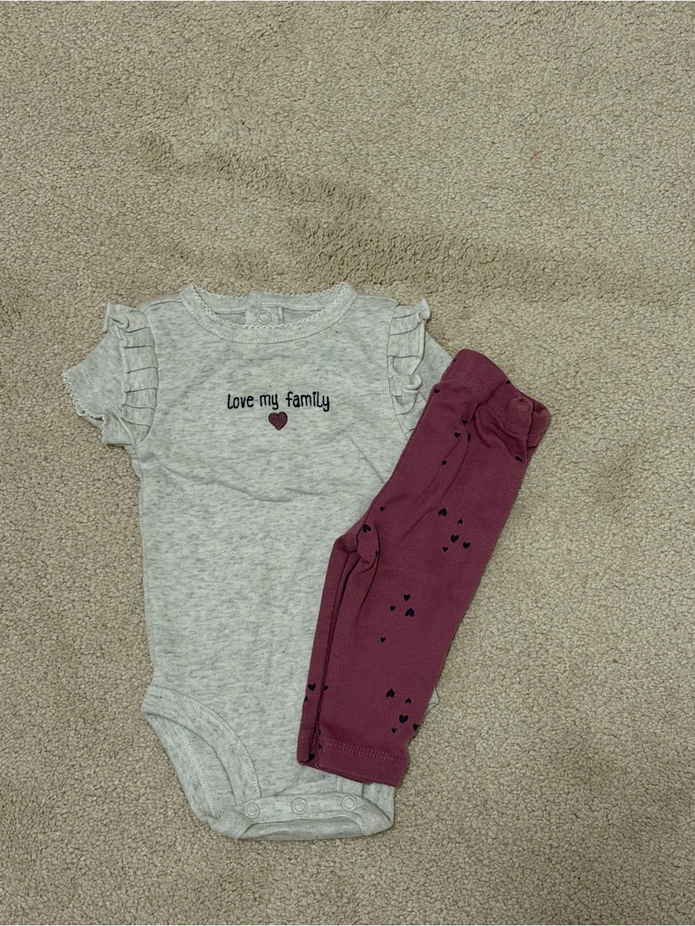 Carter's Baby Girl Set 0-3